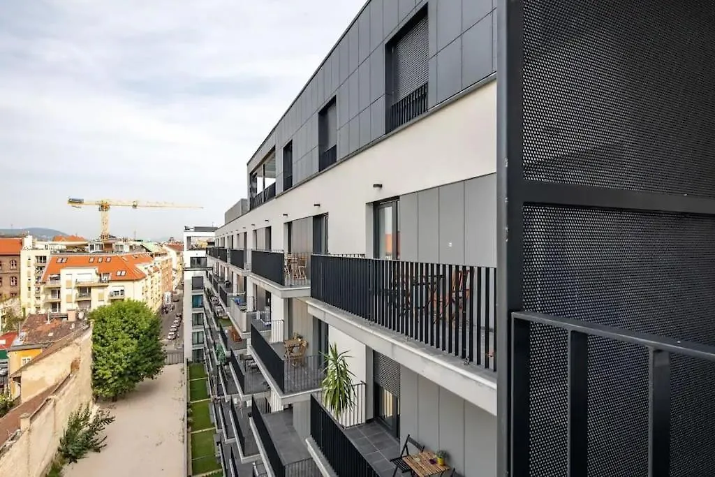 Marone 209 Budapest ~ Ac/Balcony/Indoor Parking
